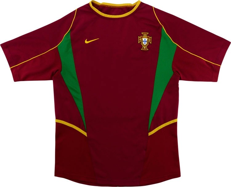 Tailandia Camiseta Portugal 1ª Retro 2002 Rojo
